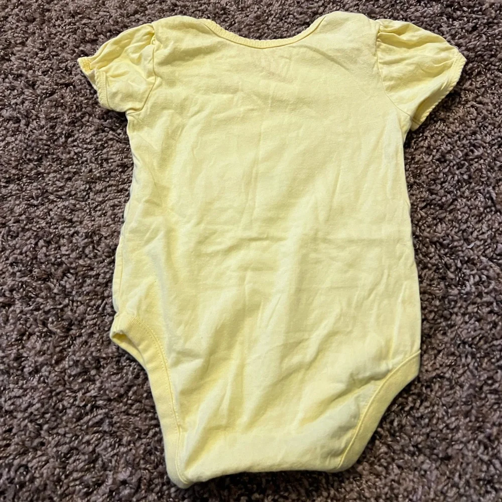 Yellow onesie